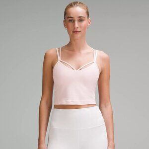 lululemon Align™ Strappy Ribbed Tank Top Light Pink Size 6